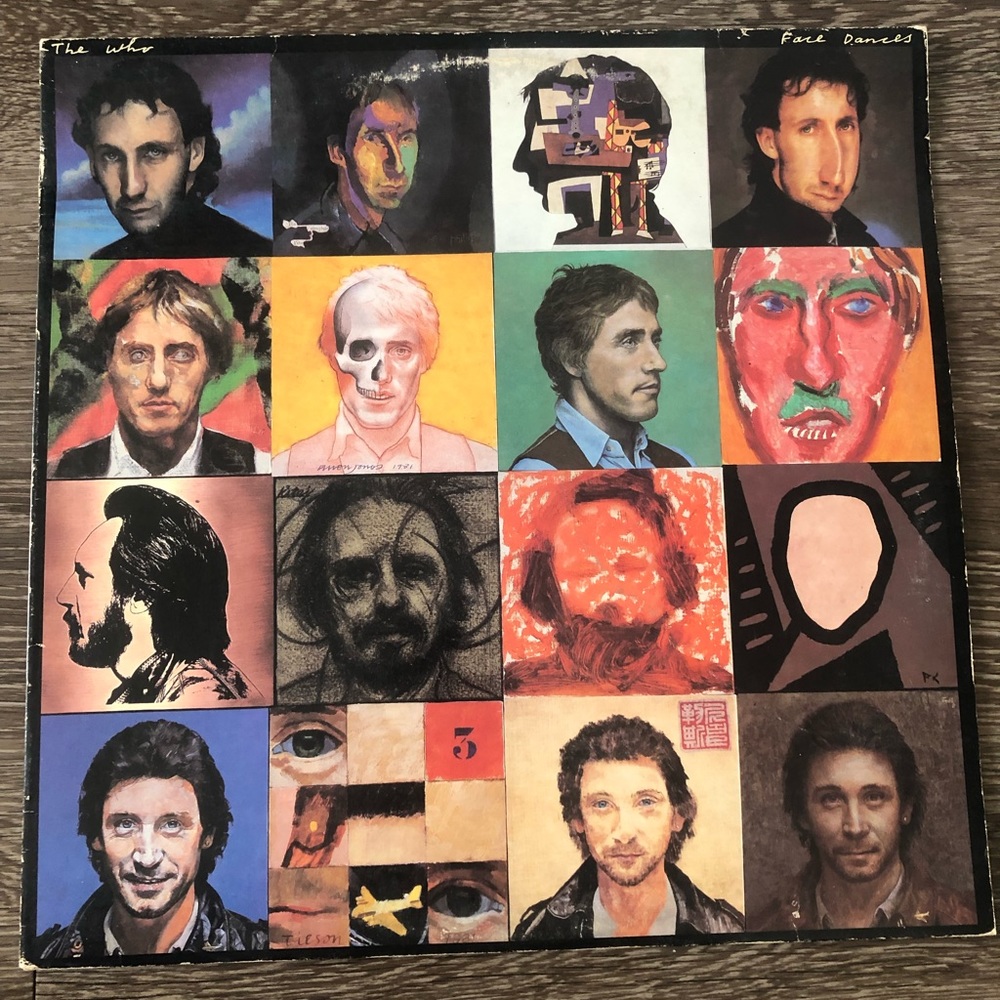 Vintage vinyl record